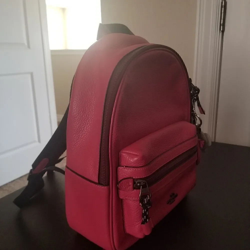 Coach Campus Leather Backpack